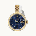 Rolex Datejust 16233 Blue TT - Open Wrist