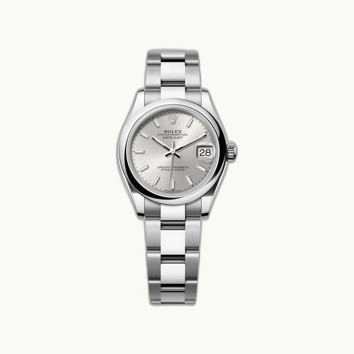 Rolex Datejust 31 278240 Silver - Open Wrist