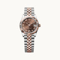 Rolex Datejust 31 278271 Chocolate Diamond Everose TT - Open Wrist
