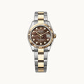 Rolex Datejust 31 278273 Black Diamond YG TT - Open Wrist