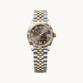 Rolex Datejust 31 278273 Grey Stick Oyster - Open Wrist