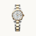 Rolex Datejust 31 278273 Silver Diamond YG TT - Open Wrist