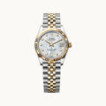 Rolex Datejust 31 278273 Silver Roman Jubilee - Open Wrist