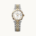 Rolex Datejust 31 278273 White Roman Oyster - Open Wrist