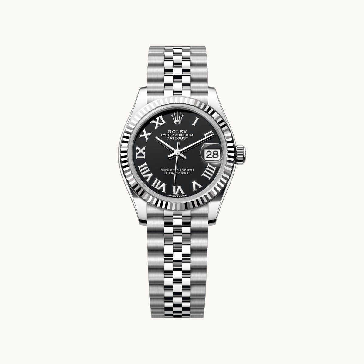 Rolex Datejust 31 278274 Mint Green - Open Wrist