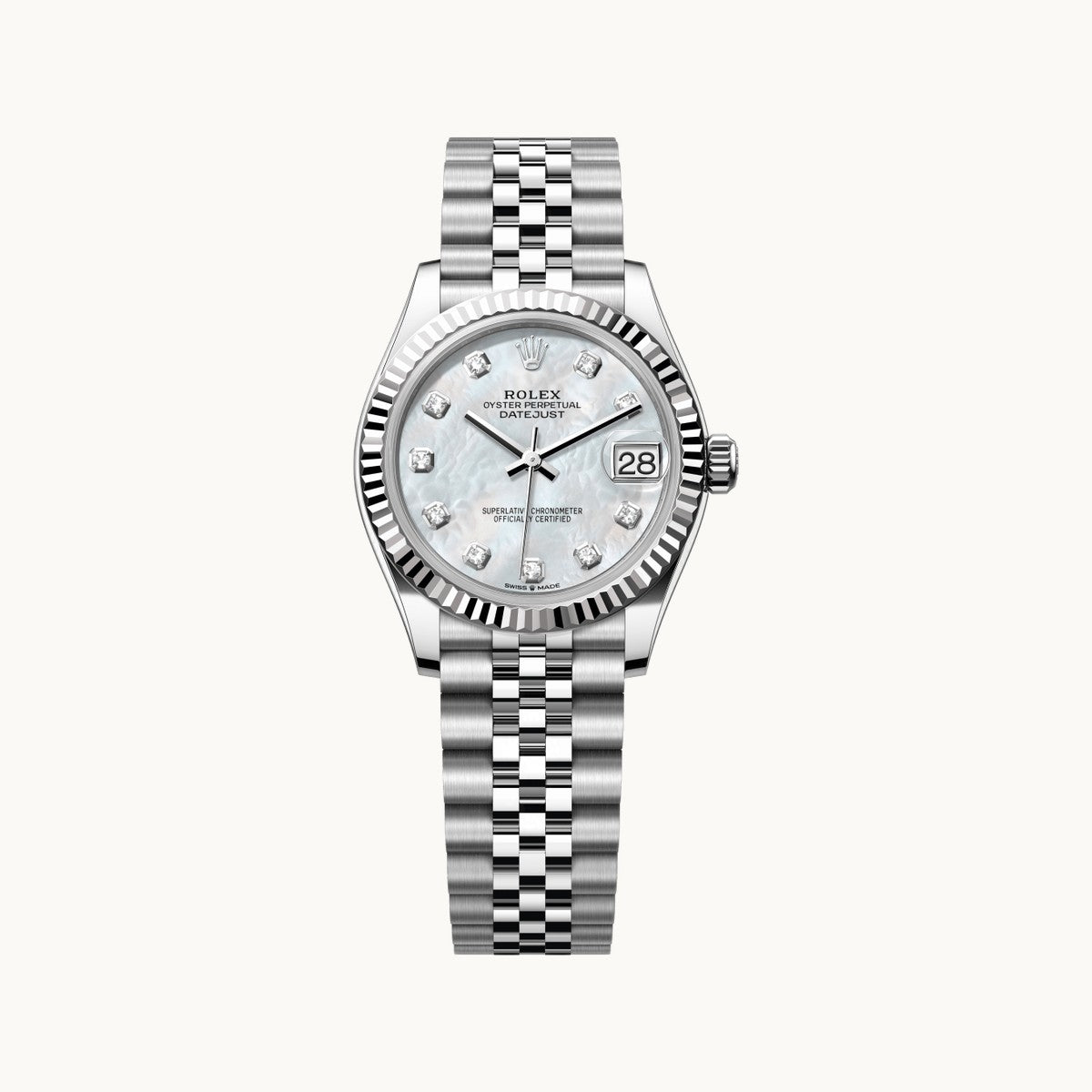 Rolex Datejust 31 278274 Silver - Open Wrist