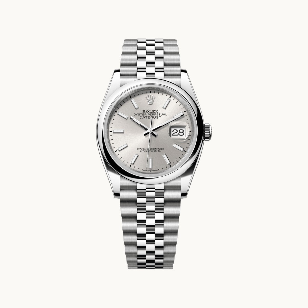 Rolex Datejust 36 126200 Pink - Open Wrist