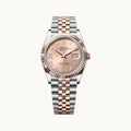 Rolex Datejust 36 126231 Pink TT Everose - Open Wrist