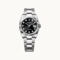 Rolex Datejust 36 126234 Black Diamond Fluted - Open Wrist