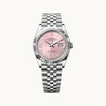 Rolex Datejust 36 126234 Champagne Fluted - Open Wrist