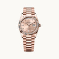 Rolex Datejust 36 128235 Sundust Everose - Open Wrist