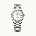 Rolex Datejust 36 128239 Blue White Gold - Open Wrist