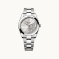 Rolex Datejust 41 126300 Silver Stick Oyster - Open Wrist