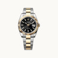 Rolex Datejust 41 126333 Black TT YG Oyster - Open Wrist