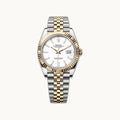 Rolex Datejust 41 126333 White TT YG Jubilee - Authenticated by Open Wrist