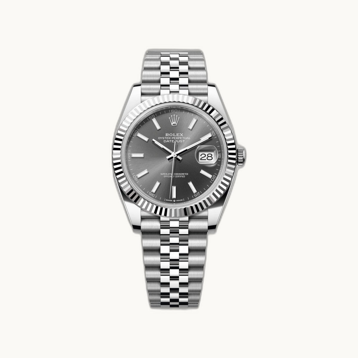 Rolex Datejust 41 126334 Anthracite Jubilee - Authenticated by Open Wrist