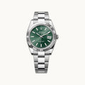 Rolex Datejust 41 126334 Green Mint Oyster - Authenticated by Open Wrist