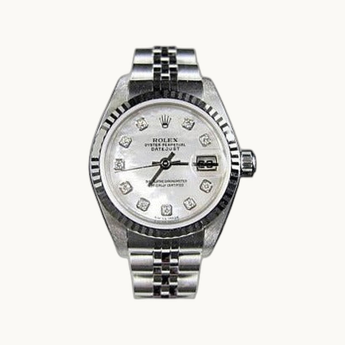 Rolex Datejust 79173 Champagne Ladies TT - Authenticated by Open Wrist