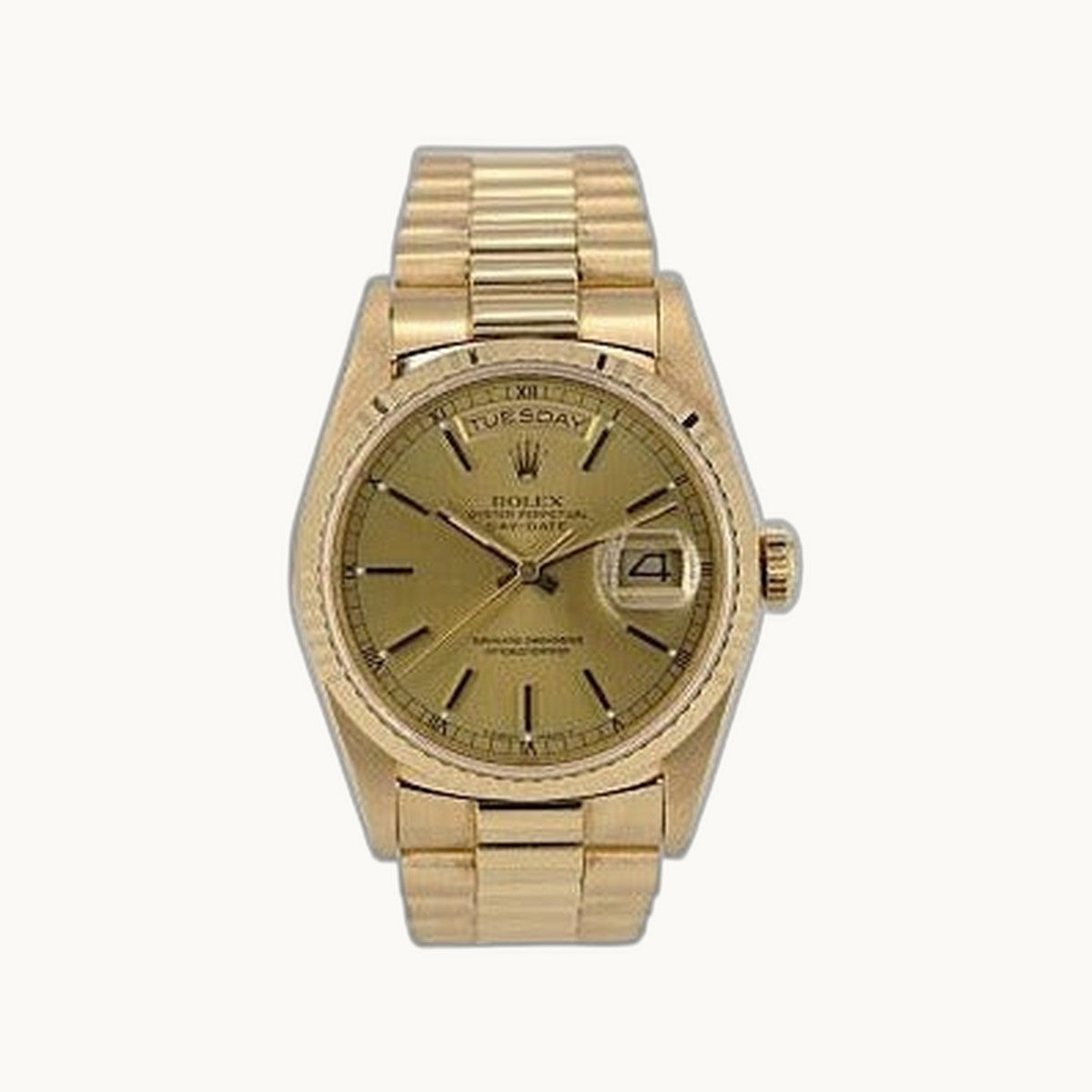 Rolex Day-Date 18238 Blue Vignette - Authenticated by Open Wrist