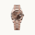 Rolex Day-Date 40 228235 Everose Chocolate - Authenticated by Open Wrist