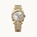 Rolex Day-Date 40 228238 Silver - Authenticated by Open Wrist