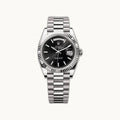 Rolex Day-Date 40 228239 Black White Gold - Authenticated by Open Wrist