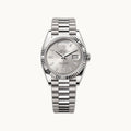 Rolex Day-Date 40 228239 Silver White Gold - Authenticated by Open Wrist