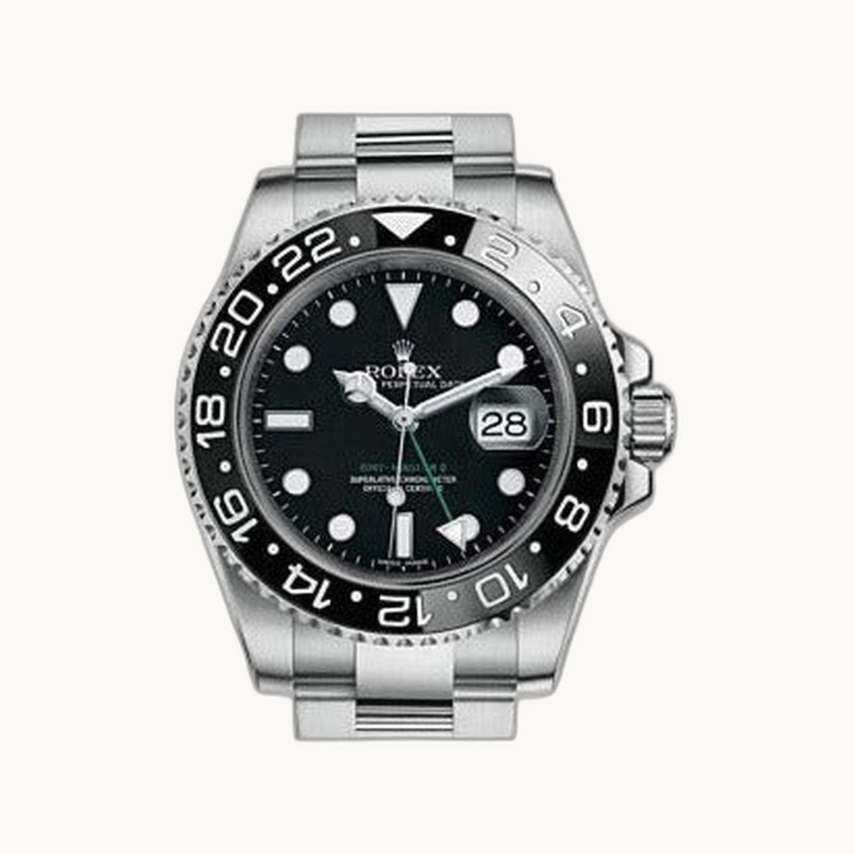 Rolex GMT-Master II 116710LN Black - Authenticated by Open Wrist