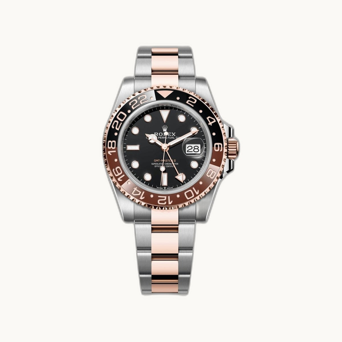Rolex GMT-Master II 126711CHNR "Root Beer" Two-Tone - Authenticated by Open Wrist