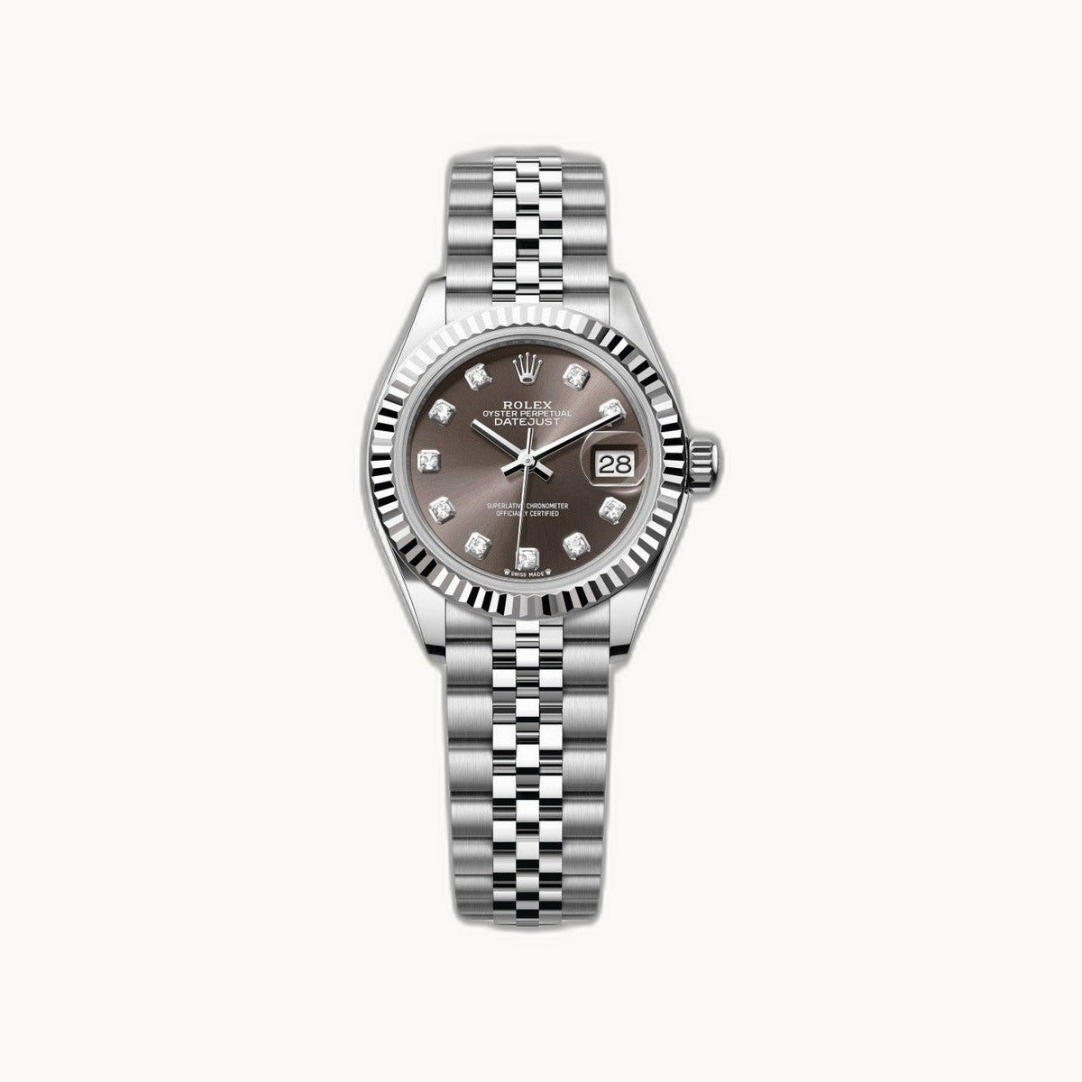 Rolex Lady-Datejust 28 279174 Black Diamond - Authenticated by Open Wrist