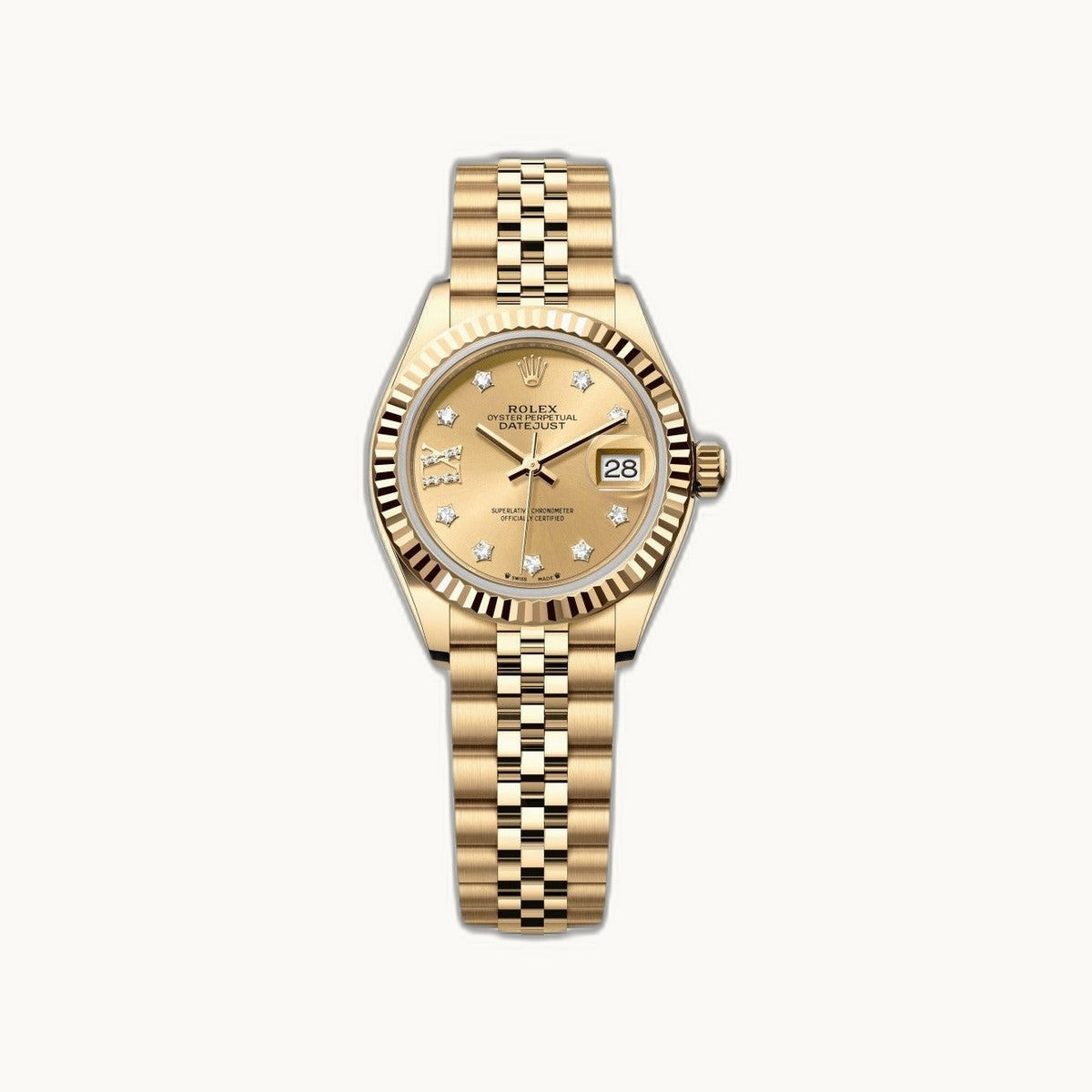 Rolex Lady-Datejust 28 279178 Black Diamond - Authenticated by Open Wrist