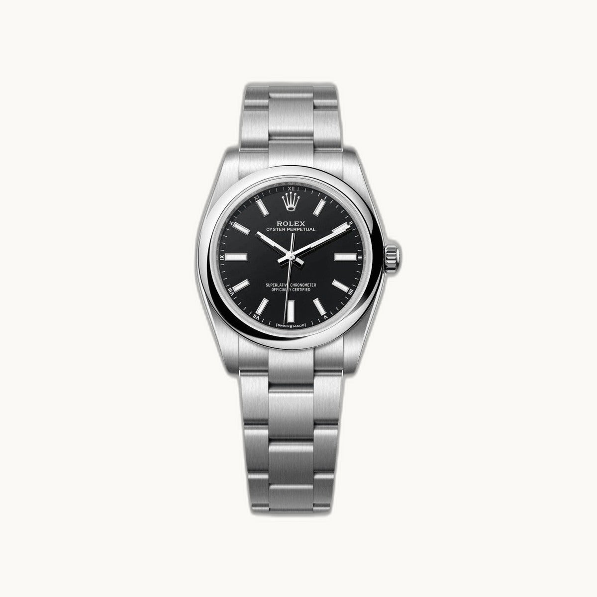 Rolex Oyster Perpetual 34 124200 Black - Authenticated by Open Wrist