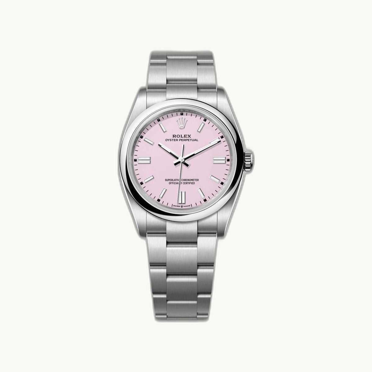 Rolex Oyster Perpetual 36 126000 Pink - Authenticated by Open Wrist