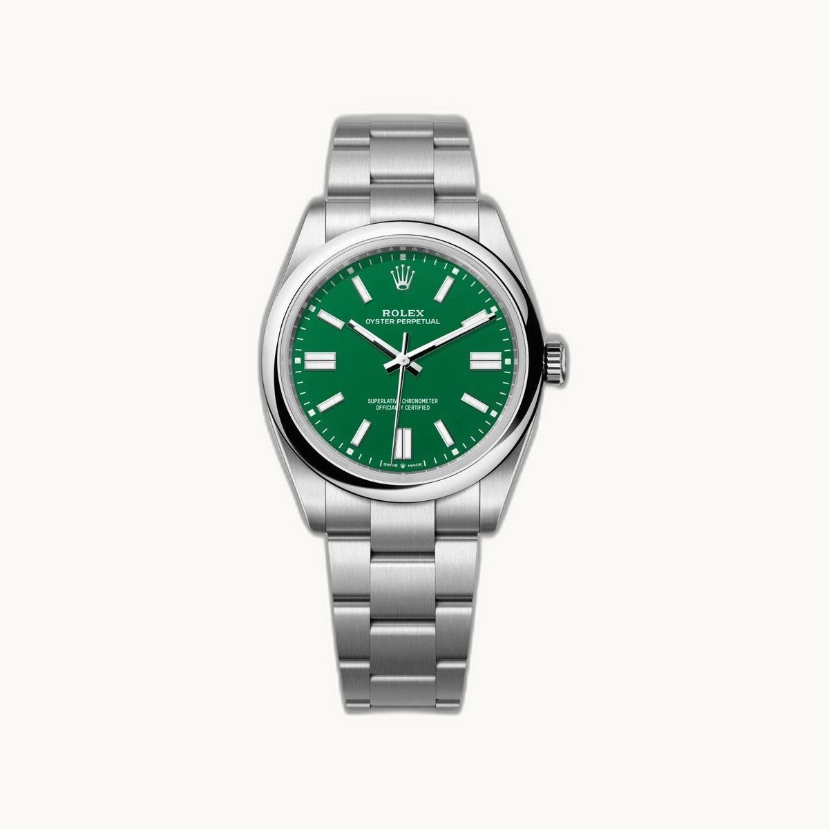 Rolex Oyster Perpetual 41 134300 Light Green - Authenticated by Open Wrist