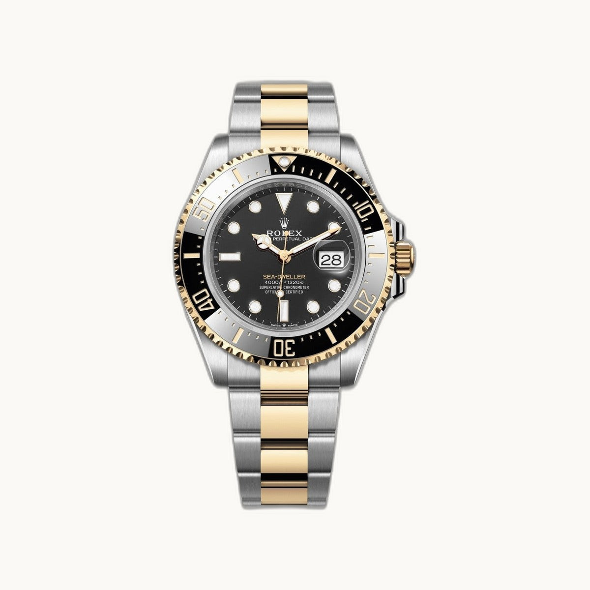 Rolex Sea-Dweller 126603 Black Two-Tone - Authenticated by Open Wrist