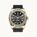 Rolex Sky-Dweller 326238 Black Yellow Gold - Authenticated by Open Wrist