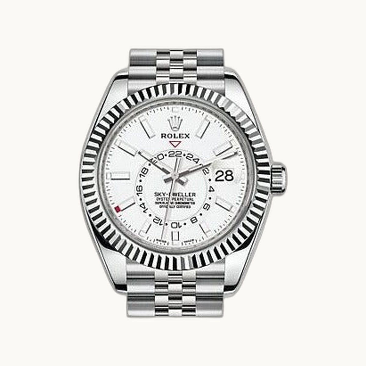 Rolex Sky-Dweller 326934 Champagne Jubilee - Authenticated by Open Wrist