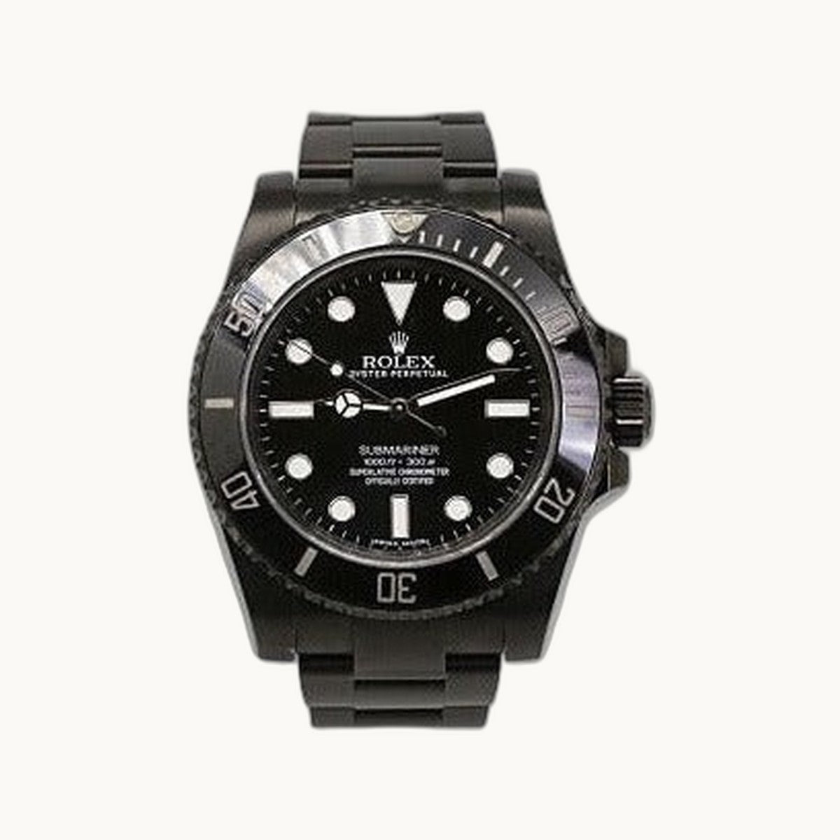 Rolex Submariner 114060 Black No Date - Authenticated by Open Wrist