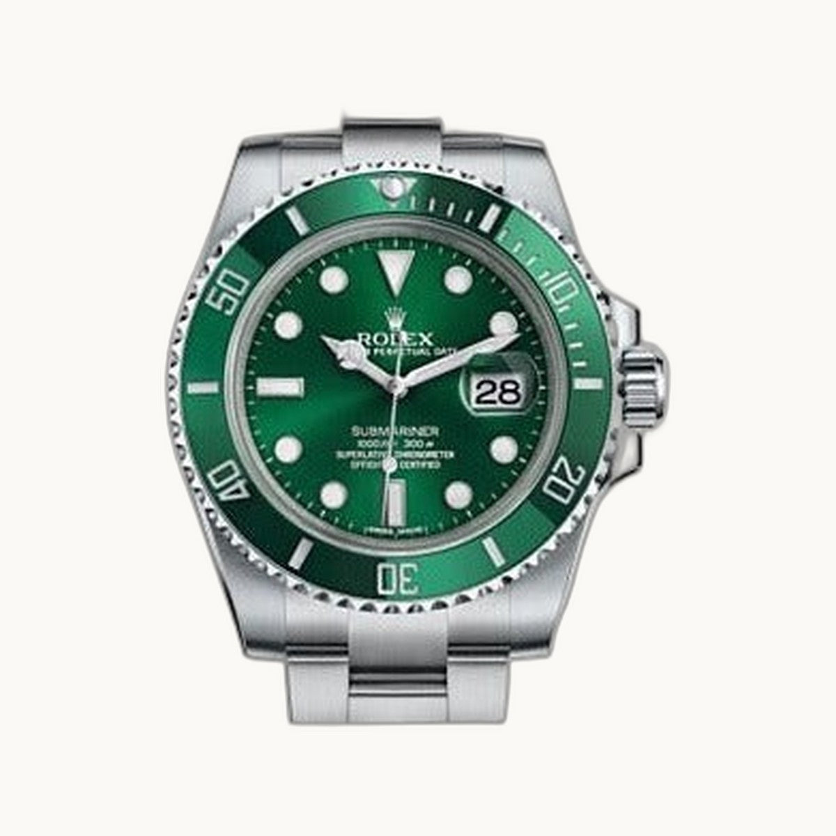 Rolex Submariner 116610LV Green "Hulk" - Authenticated by Open Wrist
